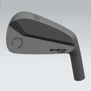 Hoge Kwaliteit Groothandel Custom Logo Oem Aanpassen Rechterhand Ijzers Gesmeed Mannen Cnc Koolstofstaal Ijzer Golf Ijzeren Club