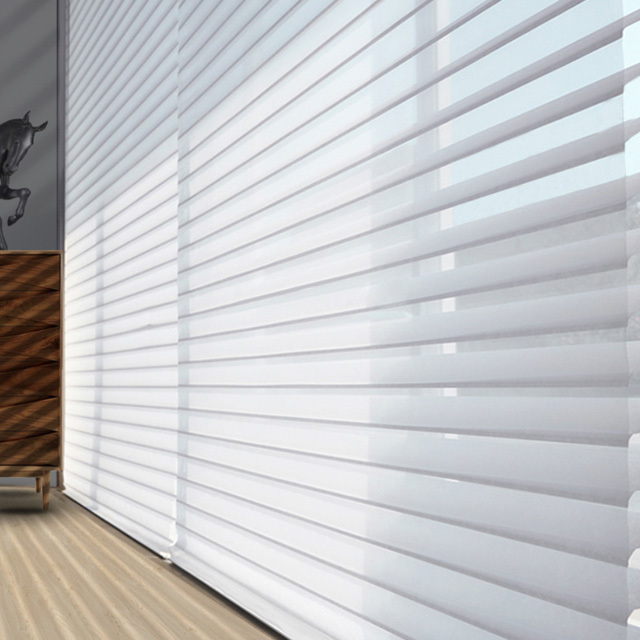 Galime Alexa Controlled Battery Operated Wifi Tuya Smart Automatic Solar Zebra Blinds Motorized for Windows