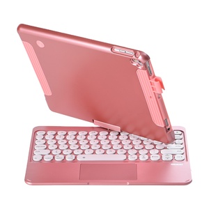 Custodia per Tablet con Tastiera Wireless Pieghevole e Porta Penna, Girevole a 360 Gradi, in <span class=keywords><strong>PC</strong></span> Rigido - Bestseller - Product Image 2