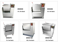 Mezcladora de Carne Comercial de 35 KG, 50 KG, 70 KG, 100 KG, 120 KG, 150 KG, Mezcladora de Salchichas, Mezcladora de Carne Eléctrica en Venta