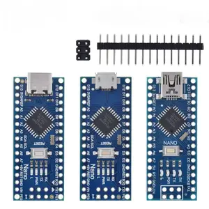 Mini/Tipo-C/Micro USB Nano 3.0 Com o bootloader Nano controlador compatível para arduino CH340 driver USB 16Mhz ATMEGA328P