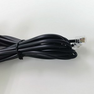 RJ9/RJ11/RJ12/RJ45 <span class=keywords><strong>Cable</strong></span> de teléfono redondo Teléfono de 6 pines Línea de 5 núcleos <span class=keywords><strong>Cable</strong></span> de teléfono de cobre desnudo - Product Image 2