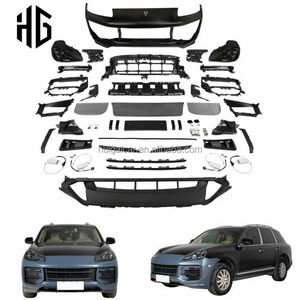 ชุดกระจังหน้าสำหรับ Porsche <span class=keywords><strong>Cayenne</strong></span> <span class=keywords><strong>957</strong></span> Turbo/<span class=keywords><strong>GTS</strong></span>/Turbo GT ปี 2007-2010 รุ่นเก่าแปลงเป็นรุ่นใหม่ปี 2025 ชุดแต่งกันชนรถยนต์ 9Y0 - Product Image 1