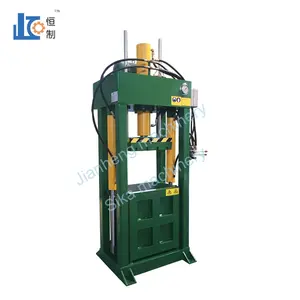 Lifting Box Hydraulic Used Clothes Textile Baler Machine