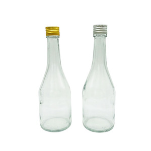 Nuevo Diseño de Botella de Vidrio de 250 ml para <span class=keywords><strong>Vino</strong></span> de Frutas y Café con Tapa de Rosca, Artículo al por Mayor - Product Image 1