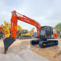 Pelle Hitachi ZX120 sur chenilles ZX60 ZX70 ZX50 ZX200-3G ZX200-5g ZX300 ZX350 d'occasion Pelleteuse 90 état neuf