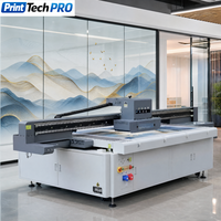 Máquina de Impresión Fotográfica Plana en Vidrio, Impresora UV para Decoración de Paredes, Divisiones y Arte en Vidrio