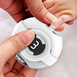 Wireless automatico 3 marce LED luce tagliaunghie bambino elettrico tagliaunghie del bambino con lime e scatola di stoccaggio - Product Image 1
