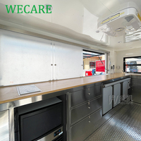 Remorque alimentaire WECARE pour desserts, limonades, glaces, pizzas, kebabs, avec cuisine complète