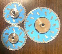 Roue de profilage circulaire segmentée en diamant fritté JIULEE, blanche, pour le meulage du granit et du marbre, type carburateur, personnalisable OEM, pour pont