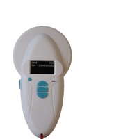 Lector de Tarjetas Remoto RAFID EM4305, Lector de Tarjetas RFID para Reconocimiento Animal, Escáner de Microchip, Lector de Tarjetas con Luz OLED, 2 Piezas, 134.2khz