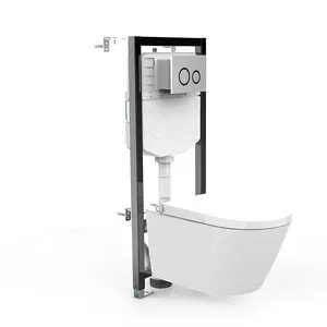 Blasender Kunststoff-Wassertank für Smart Toilet Dual Flushing Metallrahmen HDPE Zisterne