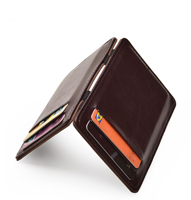 Dompet Kartu Minimalis yang Terbuat dari Kulit Sintetis dengan Kapasitas Tinggi dan Profil Ramping