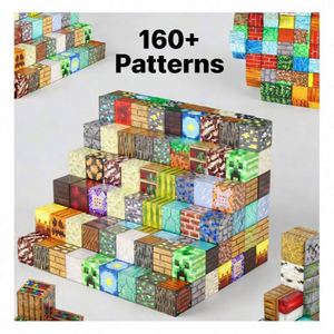 TOYSRUNNER Cubos de Construcción Magnéticos de Plástico ABS, Bloques de Aprendizaje Sensorial Educativos STEM, Juguetes Creativos de Apilamiento para Niños - Product Image 5