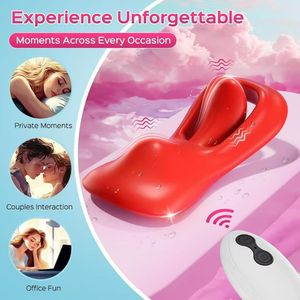 Masturbador Vibrador con Control Remoto para Mujer, Diseño Hueco con Forma <span class=keywords><strong>de</strong></span> Huevo, Doble Motor, 9 Frecuencias <span class=keywords><strong>de</strong></span> Vibración Intensa - Product Image 2