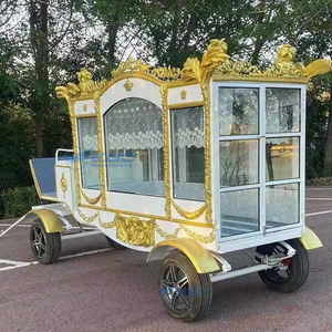 Carro Fúnebre Eléctrico Clásico con Cubierta de Cristal, Modelo 2026, de Gran Venta - Carro de Caballos Eléctrico para Transporte Especial en Oferta - Product Image 3