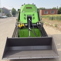 Loader roda mini skid steer, backhoe, dan towable untuk dijual grosir