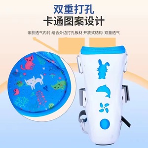 Attelle de cheville Deyue pour enfants avec soutien inversé et éversé, sangles réglables, taille universelle - Product Image 2