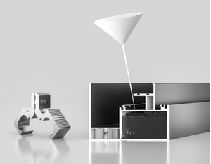 Luxseal hiện đại mái nhà thiết kế đơn giản mái nhà thiết kế và tăng cường thông gió cơ giới không thấm nước nhôm Skylight Windows - Product Image 5