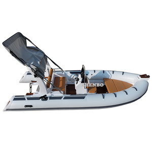 Zhenbo RIB480D <span class=keywords><strong>Bateau</strong></span> pneumatique rigide de sport à grande vitesse pour 7 personnes, en matériau HYPALON/PVC, design pliable, stable et durable pour - Product Image 5