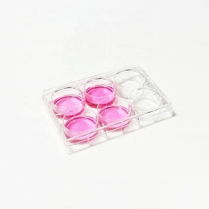 Placa <span class=keywords><strong>de</strong></span> <span class=keywords><strong>cultivo</strong></span> <span class=keywords><strong>de</strong></span> células <span class=keywords><strong>de</strong></span> tejido, Dnase y rnase desechable, 6, 12, 24, 48, 96 pozos, uso <span class=keywords><strong>de</strong></span> laboratorio, LM-WH009 <span class=keywords><strong>de</strong></span> aplicación para laboratorio - Product Image 3