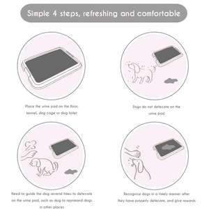 Bambu kömür tek kullanımlık Pet malzemeleri köpek işemek için yavru pedleri lazımlık İdrar Pet eğitim pedi S M L XL - Product Image 6