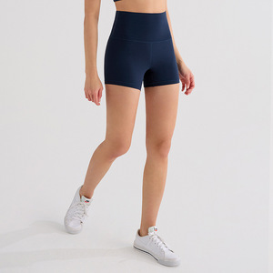 Shorts de vélo pour femmes, brossés, taille haute de 3 pouces, contrôle du ventre, extensible dans les quatre sens, séchage rapide, blocage des couleurs, pour le yoga, la course à pied, les sports - Product Image 2