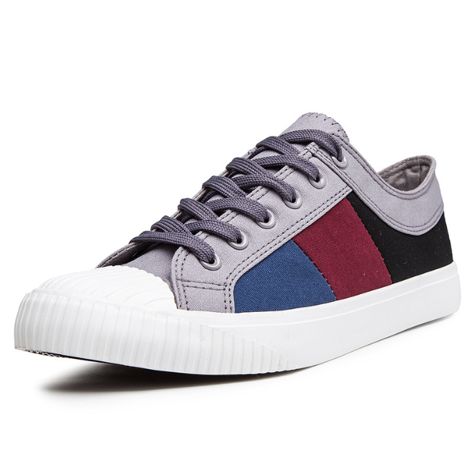 Мужские парусиновые туфли, Повседневная дышащая обувь, плоская подошва, весна-лето