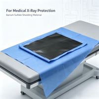 Feuille de silicone médical laminée sur mesure, chargée de sulfate d'éléments lourds, conçue pour les dispositifs médicaux détectables aux rayons X.