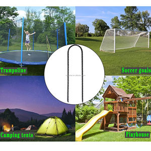 Tumpukan angin trampolin baja galvanis berbentuk U, jangkar runcing untuk tenda berkemah tugas berat - Product Image 5