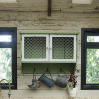 Étagère murale en bois avec crochet en métal élégant de haute qualité pour la décoration de la maison, de l'hôtel, de la ferme, vente en gros d'étagères en bois de Noël