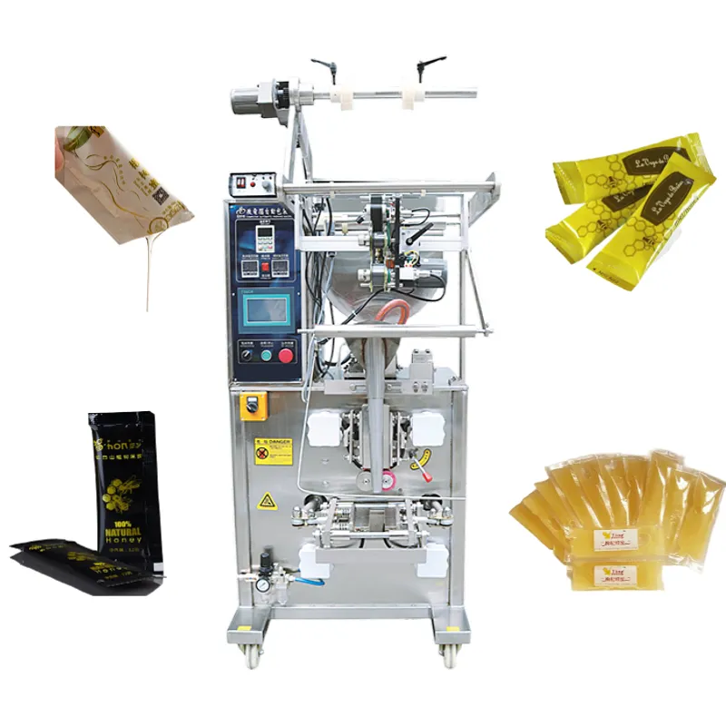 Small Automatic Honey Sachet Stick Processing And Packing Machine