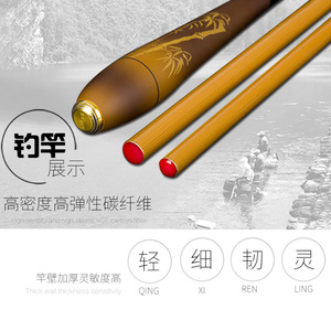 Liyobi Xianzhu Xiu 37 Ultralight Stiff Action Carp <b>Fishing</b> Rod For Crucian Carp <b>Float</b> <b>Fishing</b> Taiwan Style SIC Guides - Product Image 4