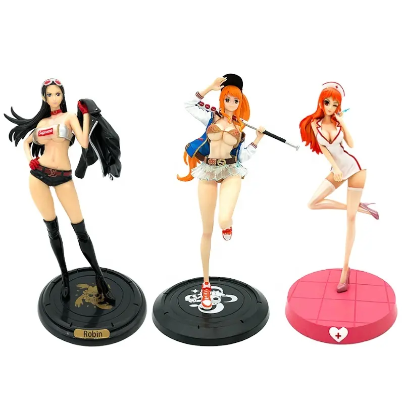 Wholesale Hot Sell Pvc Anime One Piece Cartoon Girl Nami One Piece Anime Action Figure