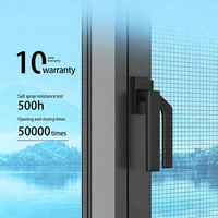 Ventanas Abatibles Horizontales de Doble Vidrio Templado con Rotura de Puente Térmico, Ventanas Abatibles de Aluminio