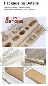 Touche d'escalade portable d'intérieur Lunettes d'assurage en bois pour escalade - Product Image 6