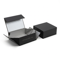 Emballage en carton rigide écologique personnalisé, boîte magnétique pliable avec gaufrage pour bougie et cadeau