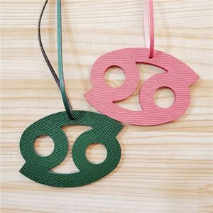 HR Bulk Cancer Sign Leather <b>Keychains</b> 12 Constellation Bag Accessories Wholesale Horoscope Gift for Resale - Product Image 2