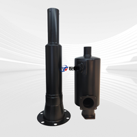 Silencieux d'échappement pour moteur de bulldozer et chargeuse Shantui SD22, référence 17Y-01-40300, garantie 3 mois, origine Shandong