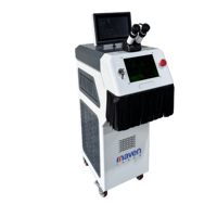 Manipulateur de soudage laser pour bijoux 300W certifié CE YAG CCD manuel, réparation de bagues de mariage, précision +/-0,02 mm, garantie 1,5 an, Maven