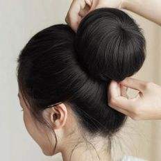 Accessorio per lo Styling di Manga per la cacca di testa di gnocchi neri naturali per lo Styling del piede - Product Image 1