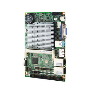 لوحة أم صناعية مدمجة للكمبيوتر الشخصي مقاس 3.5 بوصة، معالج إنتل J3160، ذاكرة وصول عشوائي 8 جيجابايت <span class=keywords><strong>DDR3</strong></span>، عرض ثلاثي الشاشات VGA+DP+LVDs، منفذي إيثرنت، 6 منافذ تسلسلية، 8 وحدات مدمجة - Product Image 2