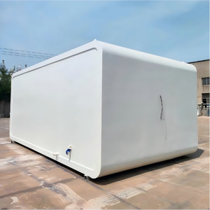 Villa en acier préfabriquée portable de luxe moderne, résistante aux intempéries et aux tremblements de terre, type cabane Apple, pour une vie de vacances - Product Image 2