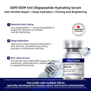 Sérum anti-âge professionnel Oligopeptide-1 5ml - Traitement visage anti-rides et raffermissant avec Acétyl Hexapeptide-8 - pour usage clinique - Product Image 2