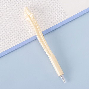 प्रचार अनुकूलन योग्य लोगो नवीनता रचनात्मक चिकित्सा चिकित्सक हड्डी आकार प्लास्टिक बॉलपॉइंट पेन 1.0 मिमी बॉल पेन स्कूल के लिए उपहार - Product Image 5