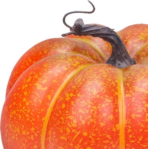 Calabaza Artificial Clásica de <span class=keywords><strong>Mubai</strong></span> de 19.5 cm, Decoración Otoñal de Espuma Sintética para Manualidades, Hogar, Halloween, Acción de Gracias, Regalo para Fiestas de Cosecha - Product Image 5