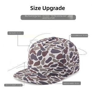 Nueva Gorra de Camuflaje Retro de Visera Plana para Hombre y Mujer con Parte Superior Suave y Protección Solar, Gorra Snapback - Product Image 2