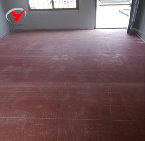 Plancher durable de ciment de fibre de verre de <span class=keywords><strong>magnésie</strong></span> de 18mm avec la langue et la structure de cannelure - Product Image 6