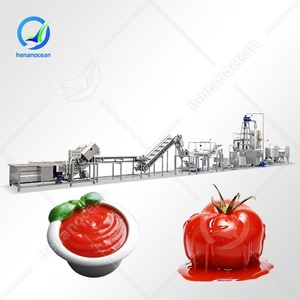 เครื่องผลิตซอสมะเขือเทศใส่กระป๋องขนาดเล็กสายการผลิตซอสมะเขือเทศมหาสมุทร - Product Image 1