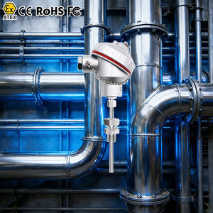 เทอร์โมคัปเปิลแบบ Rtd เทอร์โมคัปเปิลชนิด K เทอร์โมคัปเปิลชนิด B เทอร์โมคัปเปิลแม่เหล็ก เทอร์โมคัปเปิลแบบมีสายดินและไม่มีสายดิน - Product Image 1